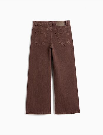 Jeans a gamba larga con chiodi, mo fashion