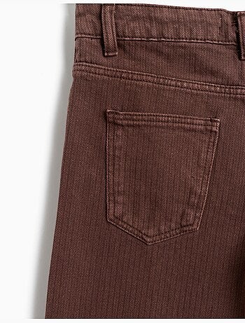 Jeans a gamba larga con chiodi, mo fashion