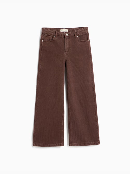Jeans a gamba larga con chiodi, mo fashion - Kiabi Jeans a gamba larga con chiodi, mo fashion - Kiabi