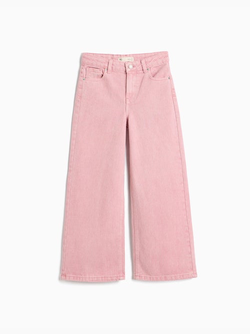 Jeans a gamba larga con chiodi, mo fashion - Kiabi Jeans a gamba larga con chiodi, mo fashion - Kiabi