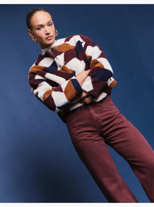 Jeans a gamba larga con pieghe, mo fashion - Kiabi Jeans a gamba larga con pieghe, mo fashion - Kiabi