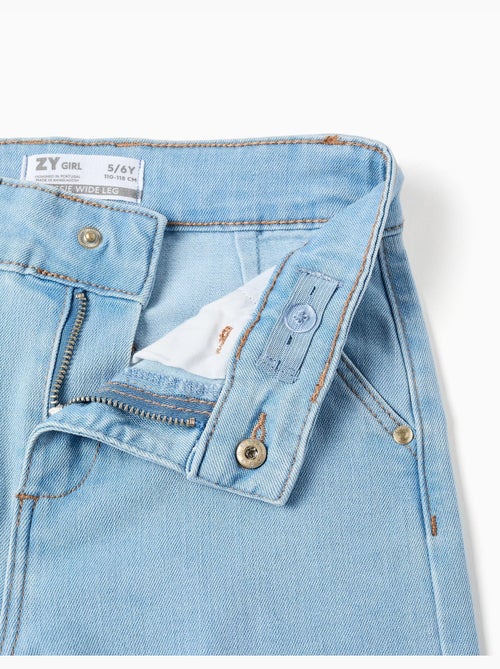Jeans a gamba larga con tasche davanti e dietro - Kiabi Jeans a gamba larga con tasche davanti e dietro - Kiabi
