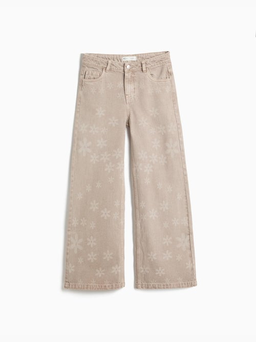 Jeans a gamba larga – fiori, mo fashion - Kiabi Jeans a gamba larga – fiori, mo fashion - Kiabi