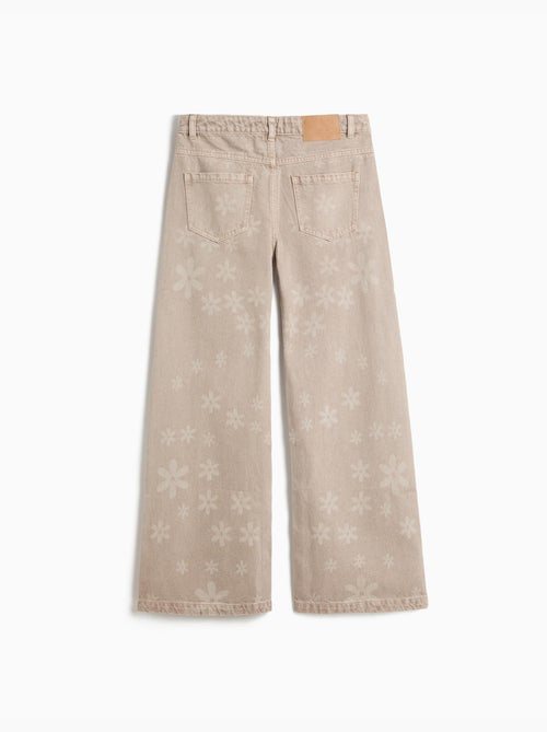 Jeans a gamba larga – fiori, mo fashion - Kiabi Jeans a gamba larga – fiori, mo fashion - Kiabi