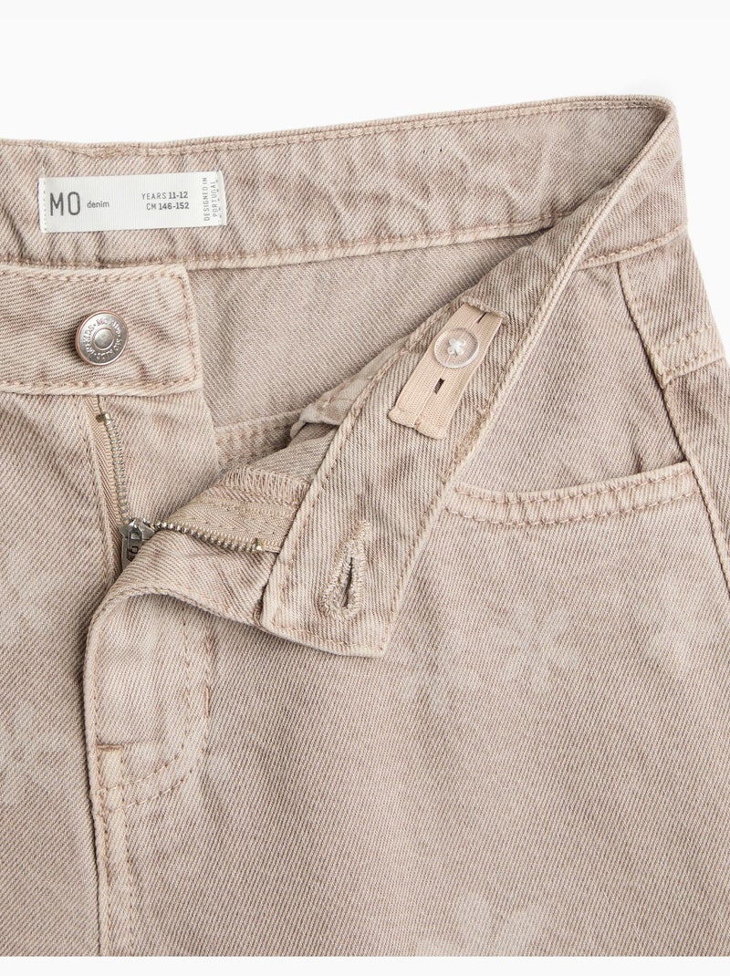 Jeans a gamba larga – fiori, mo fashion Grigio - Kiabi
