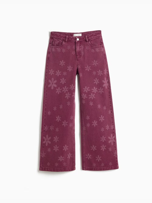 Jeans a gamba larga – fiori, mo fashion - Kiabi Jeans a gamba larga – fiori, mo fashion - Kiabi