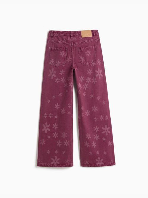 Jeans a gamba larga – fiori, mo fashion - Kiabi Jeans a gamba larga – fiori, mo fashion - Kiabi