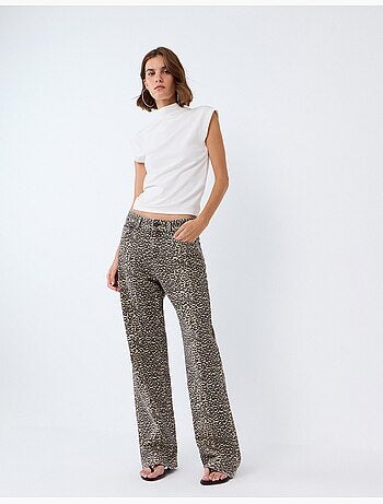 Jeans a gamba larga, mo fashion