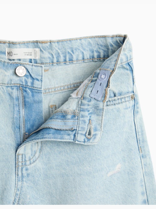 Jeans a gamba larga, mo fashion - Kiabi Jeans a gamba larga, mo fashion - Kiabi