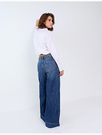 Jeans a gamba larga, mo fashion