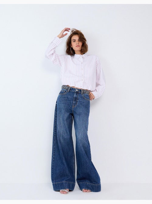 Jeans a gamba larga, mo fashion - Kiabi