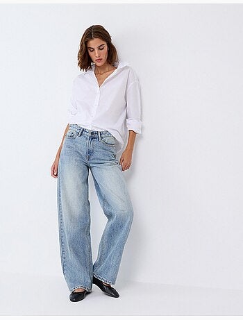 Jeans a gamba larga, mo fashion