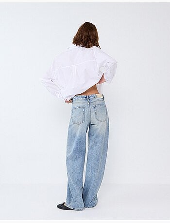Jeans a gamba larga, mo fashion