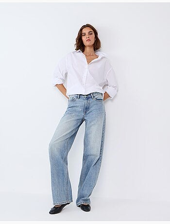Jeans a gamba larga, mo fashion