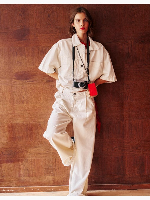 Jeans a gamba larga, mo fashion - Kiabi Jeans a gamba larga, mo fashion - Kiabi