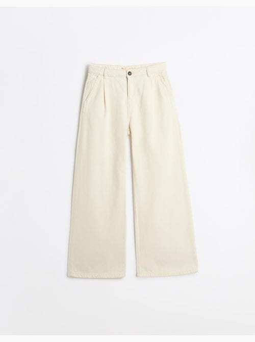 Jeans a gamba larga, mo fashion - Kiabi Jeans a gamba larga, mo fashion - Kiabi