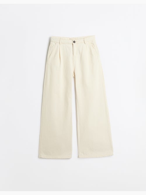 Jeans a gamba larga, mo fashion - Kiabi Jeans a gamba larga, mo fashion - Kiabi