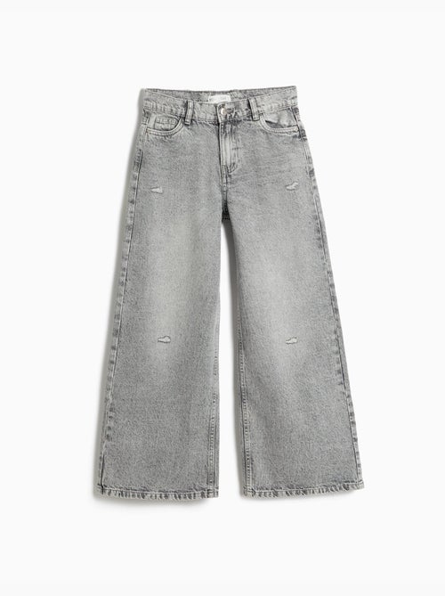 Jeans a gamba larga, mo fashion - Kiabi Jeans a gamba larga, mo fashion - Kiabi