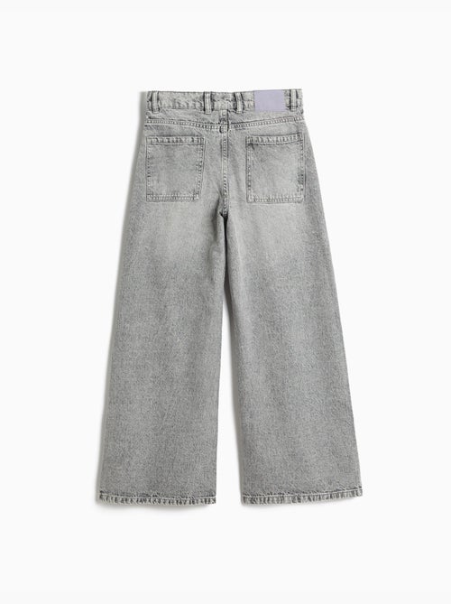 Jeans a gamba larga, mo fashion - Kiabi Jeans a gamba larga, mo fashion - Kiabi
