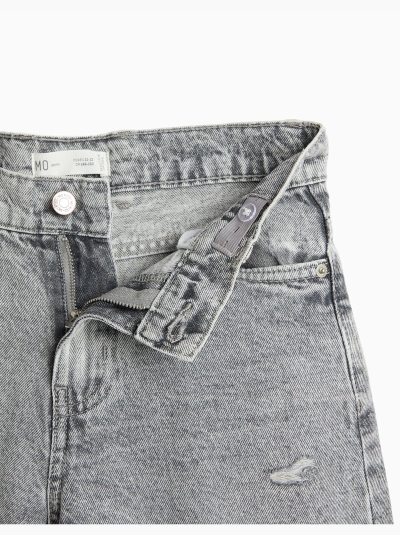 Jeans a gamba larga, mo fashion Grigio - Kiabi
