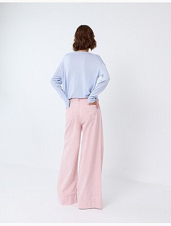 Jeans a gamba larga, mo fashion
