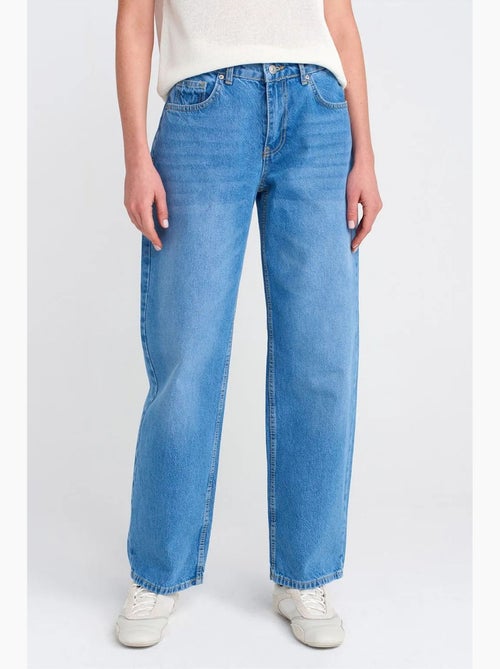 Jeans a palloncino a gamba ampia a vita alta dilvin - Kiabi Jeans a palloncino a gamba ampia a vita alta dilvin - Kiabi