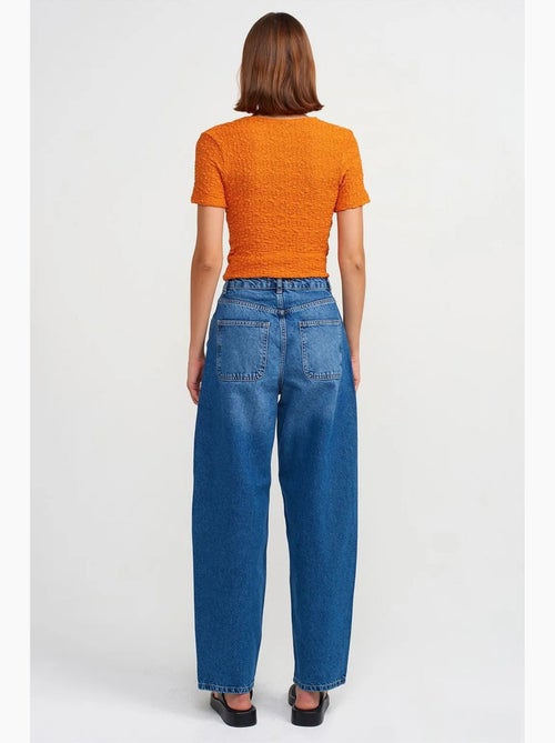 Jeans a palloncino a vita alta dilvin - Kiabi Jeans a palloncino a vita alta dilvin - Kiabi