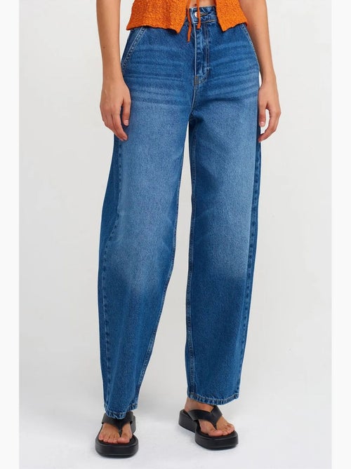 Jeans a palloncino a vita alta dilvin - Kiabi Jeans a palloncino a vita alta dilvin - Kiabi