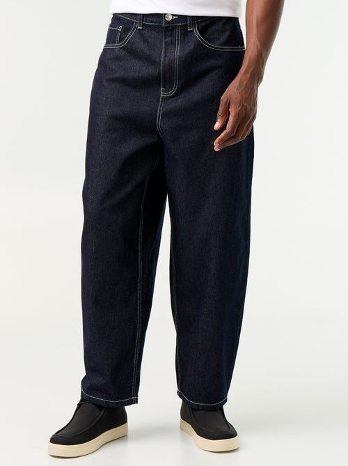 Jeans a taglio ampio 5 tasche - Kiabi Jeans a taglio ampio 5 tasche - Kiabi