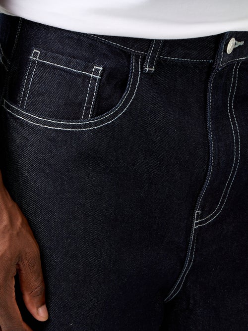 Jeans a taglio ampio 5 tasche - Kiabi Jeans a taglio ampio 5 tasche - Kiabi