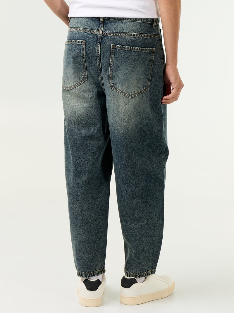 Jeans a taglio ampio 5 tasche Blu - Kiabi