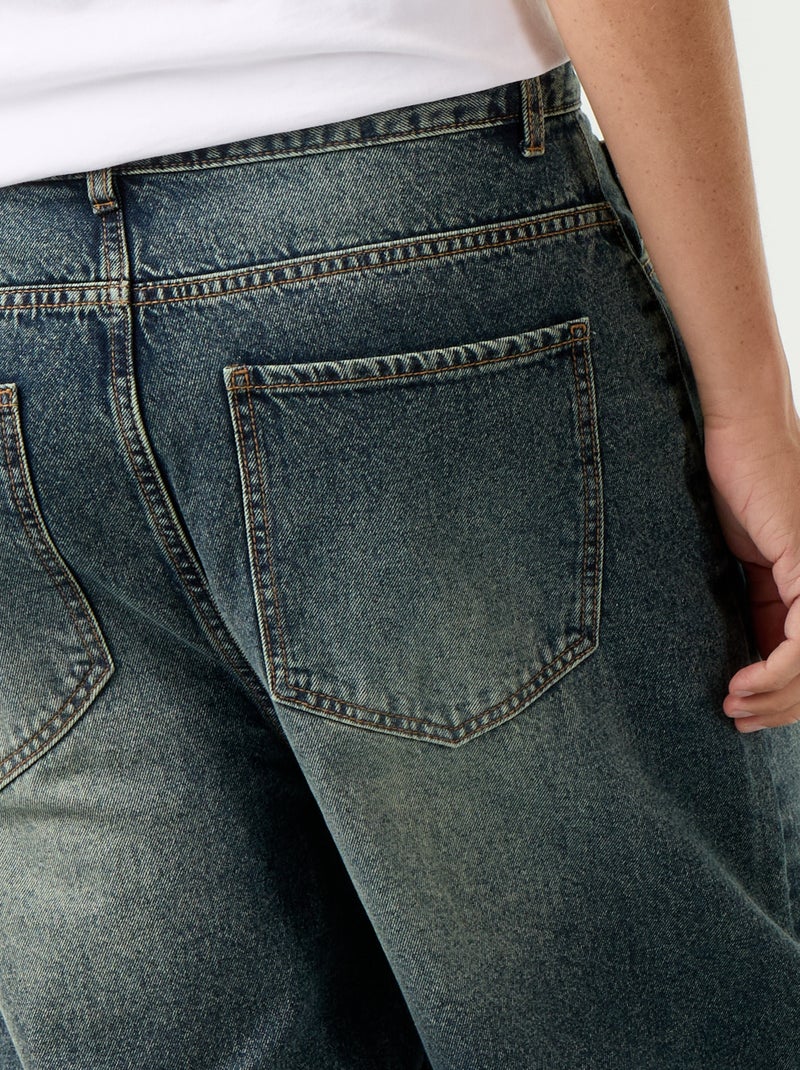Jeans a taglio ampio 5 tasche Blu - Kiabi