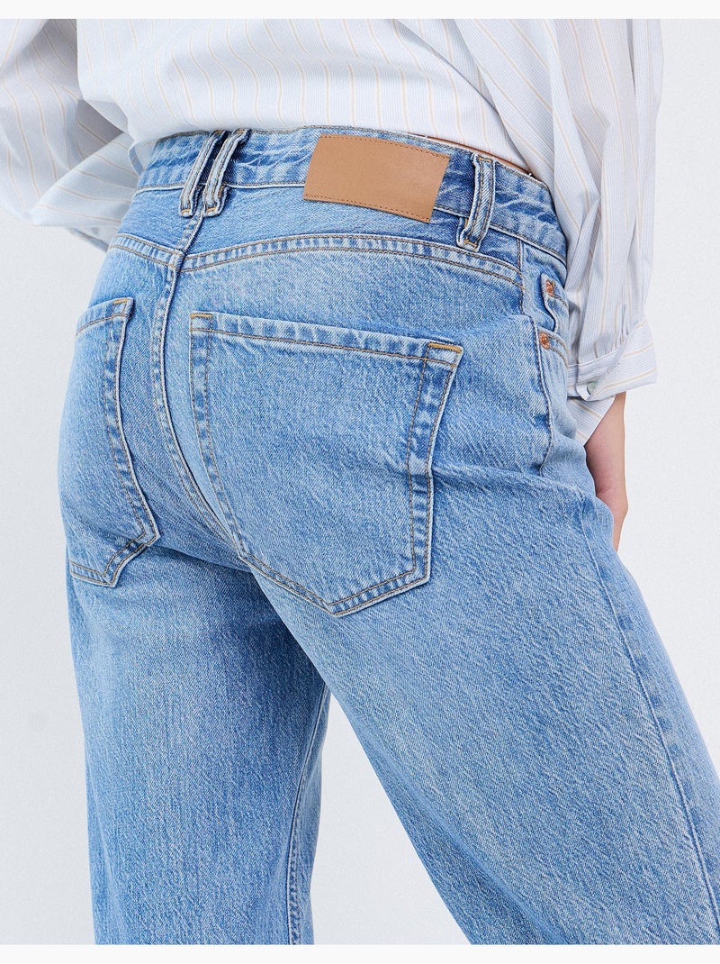 Jeans a taglio di stivali, mo fashion Blu - Kiabi