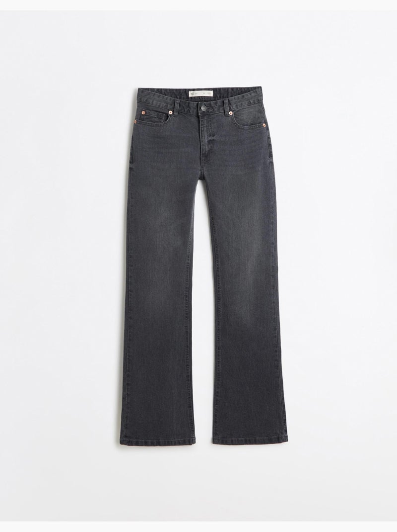 Jeans a taglio di stivali, mo fashion Grigio - Kiabi