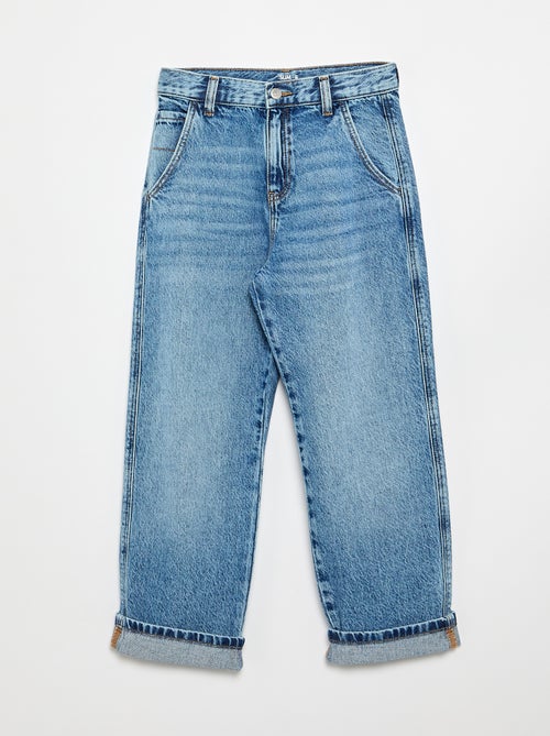 Jeans a taglio dritto a 5 tasche - Kiabi Jeans a taglio dritto a 5 tasche - Kiabi