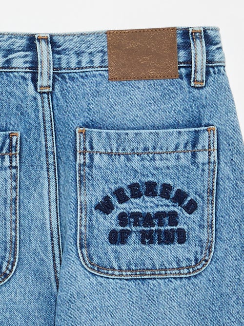 Jeans a taglio dritto a 5 tasche - Kiabi Jeans a taglio dritto a 5 tasche - Kiabi