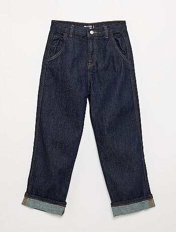Jeans taglio dritto a 5 tasche