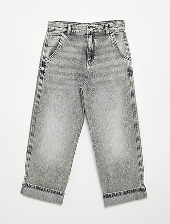 Jeans taglio dritto a 5 tasche