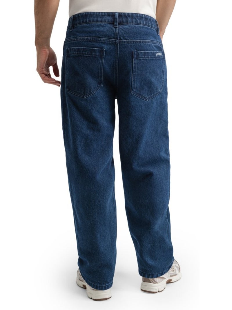 Jeans a vestibilità ampia da uomo uomo heritage Blu - Kiabi