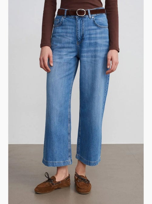 Jeans a vita alta a gamba ampia dilvin - Kiabi Jeans a vita alta a gamba ampia dilvin - Kiabi