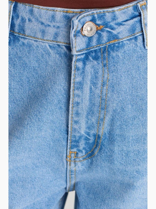 Jeans a vita alta balloon a gamba ampia dilvin - Kiabi Jeans a vita alta balloon a gamba ampia dilvin - Kiabi