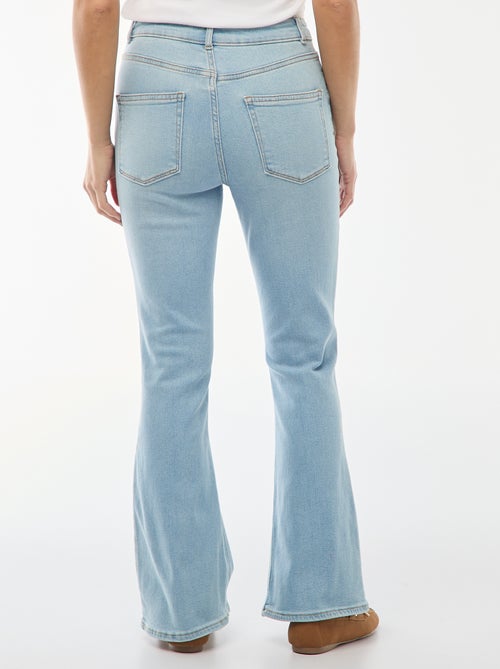 Jeans a vita alta taglio flare/bootcut - L28 - Kiabi