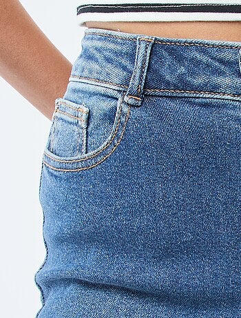 Jeans a vita alta taglio flare/bootcut - L28