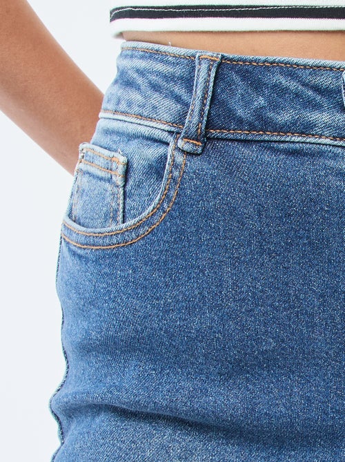 Jeans a vita alta taglio flare/bootcut - L28 - Kiabi