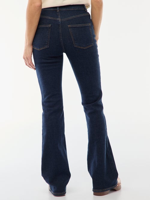 Jeans a vita alta taglio flare/bootcut - L28 - Kiabi