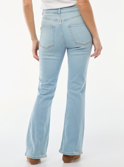 Jeans a vita alta taglio flare/bootcut - L32 - Kiabi