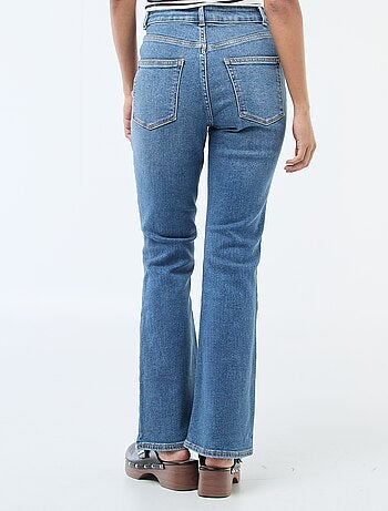 Jeans a vita alta taglio flare/bootcut - L32