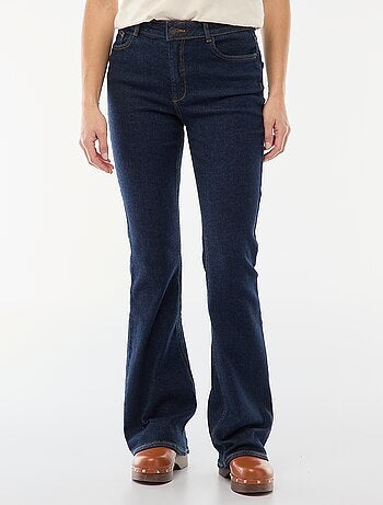 Jeans a vita alta taglio flare/bootcut - L32
