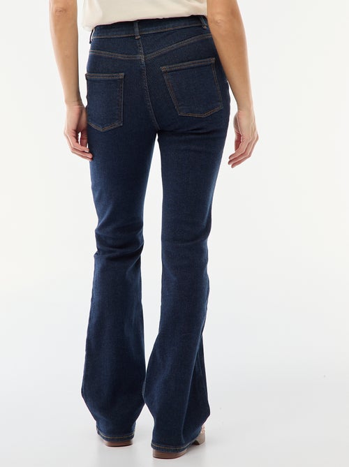 Jeans a vita alta taglio flare/bootcut - L32 - Kiabi
