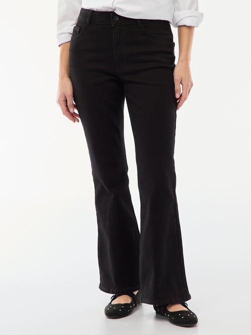 Jeans a vita alta taglio flare/bootcut - L32 - Kiabi